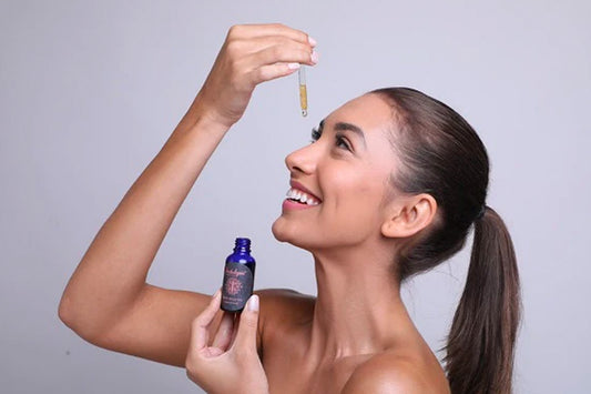 Does applying rose gold oil help in changing skin texture?