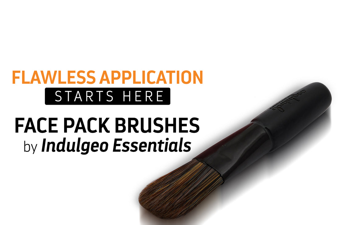 Flawless Application Starts Here: Face Pack Brushes by Indulgeo Essentials
