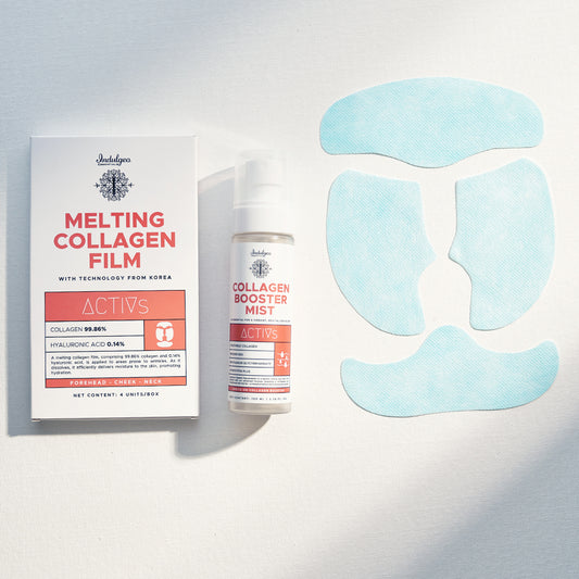 COMBO: Collagen Booster Mist + Melting Collagen Film (4 Sachets)