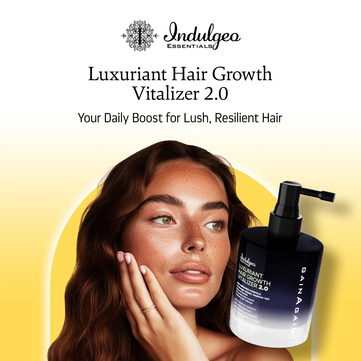 Luxuriant Hair Vitalizer 2.0 | Anti Hairfall Non Oily Hair Growth Serum