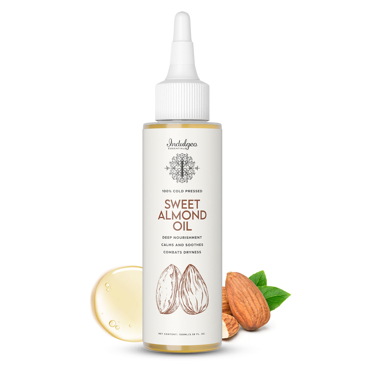 Sweet Almond Oil - 100% Cold Pressed Oil