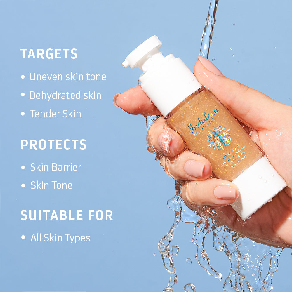 Aqua 24k Gold Premium Moisture Gel | All Skin Types (30ml)