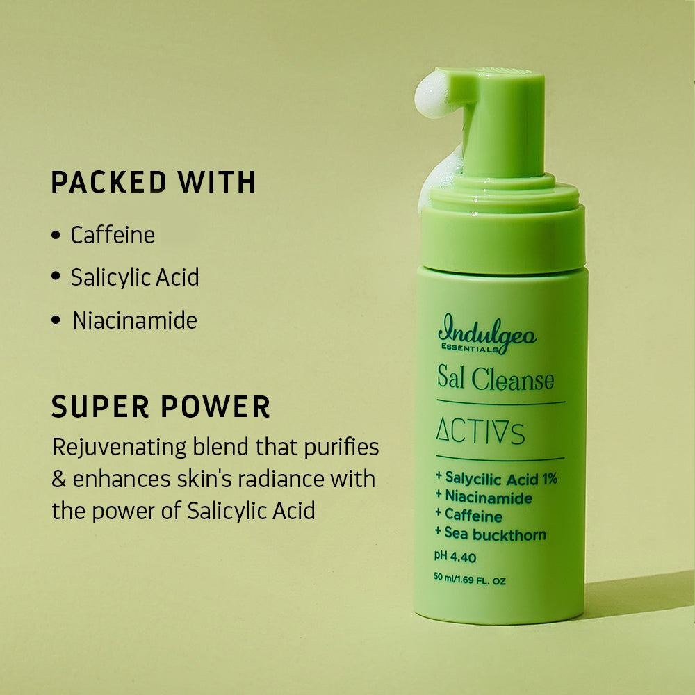 freebee SAL CLEANSE - Foaming Face Wash With Encapsulated Salicylic Acid 1% (50ml)
