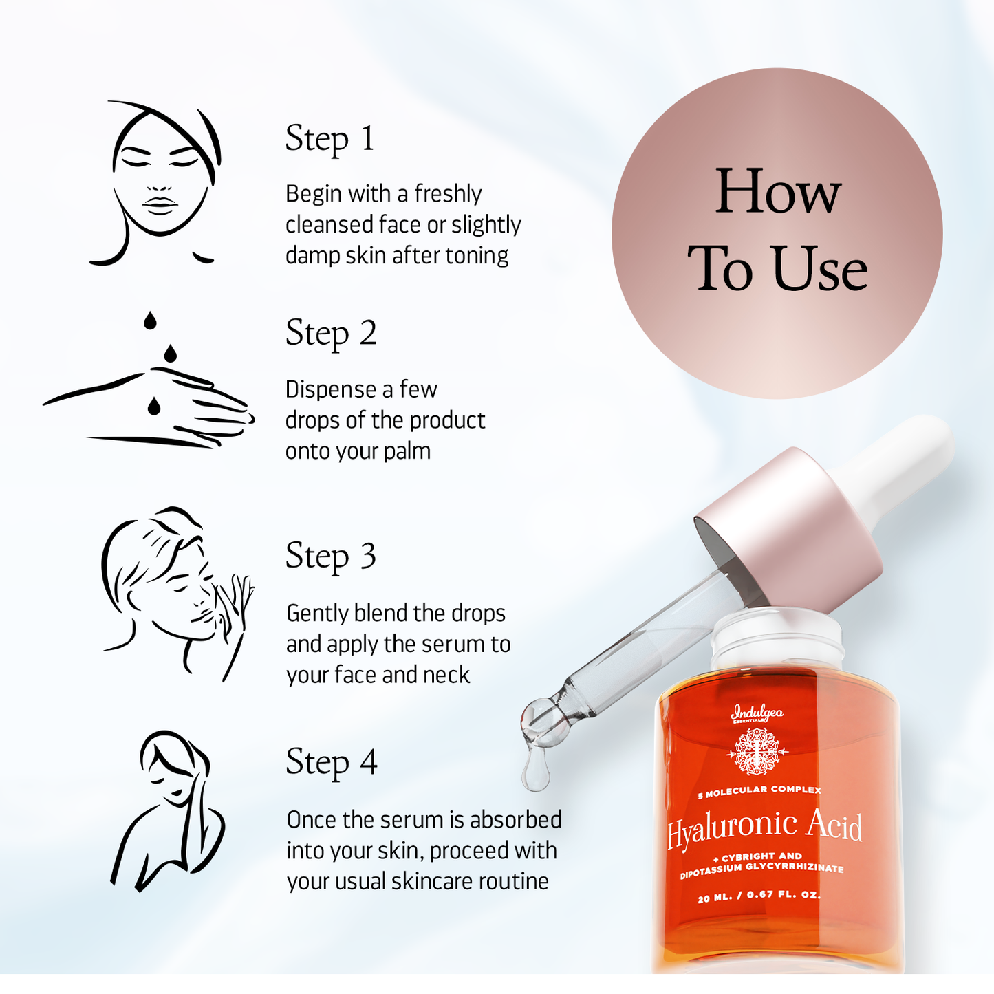 Hyaluronic Acid - 5 Molecular Complex For Deep Hydration & Plump Skin