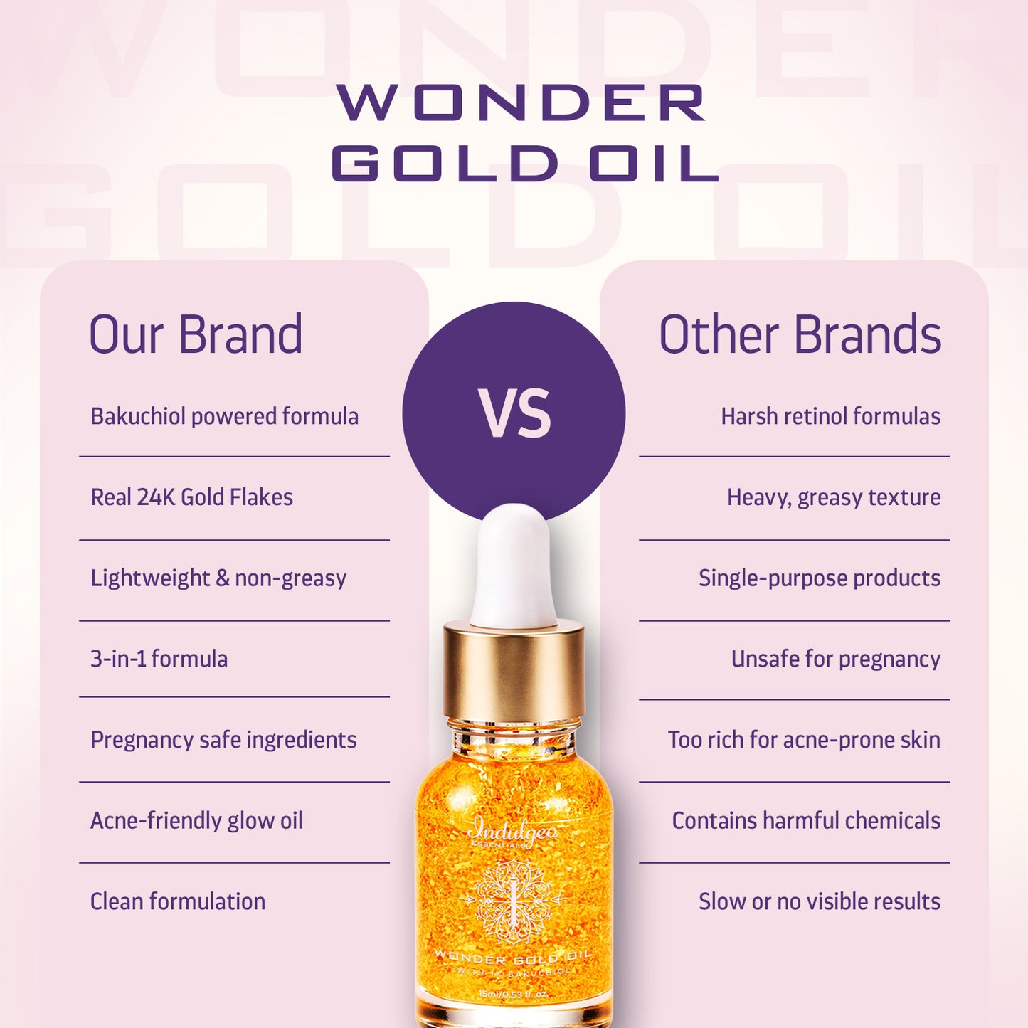 Indulgeo Essentials Wonder Gold Oil 2.0