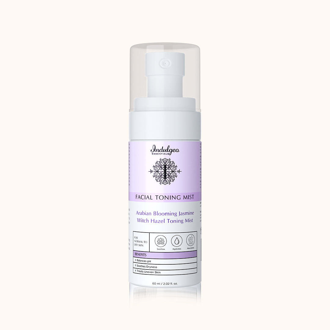 Arabian Blooming Jasmine Witch Hazel Facial Toning Mist For Dry Skin (60ml)