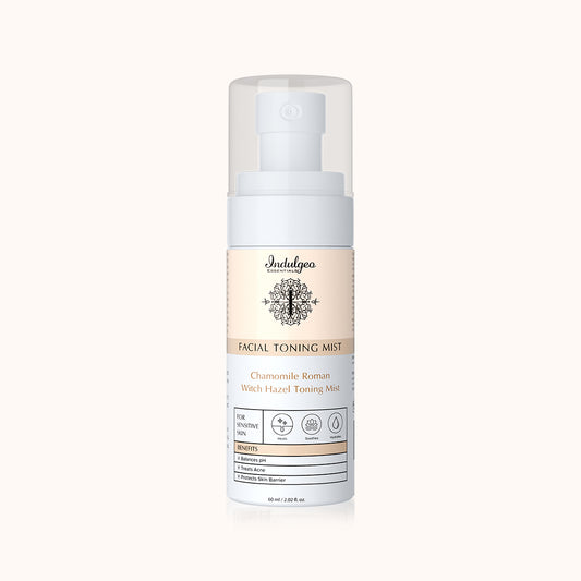 Chamomile Roman Witch Hazel Facial Toning Mist For Sensitive Skin (60ml)