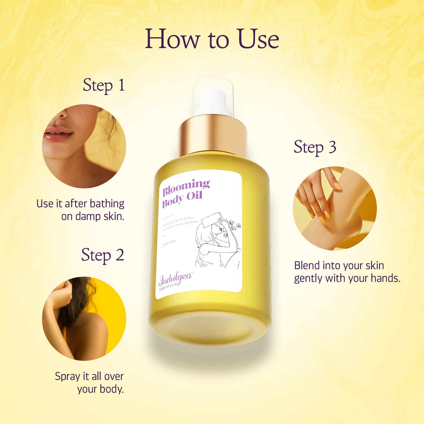 Blooming Body Oil - For Kids Between 7-18 (100ml)
