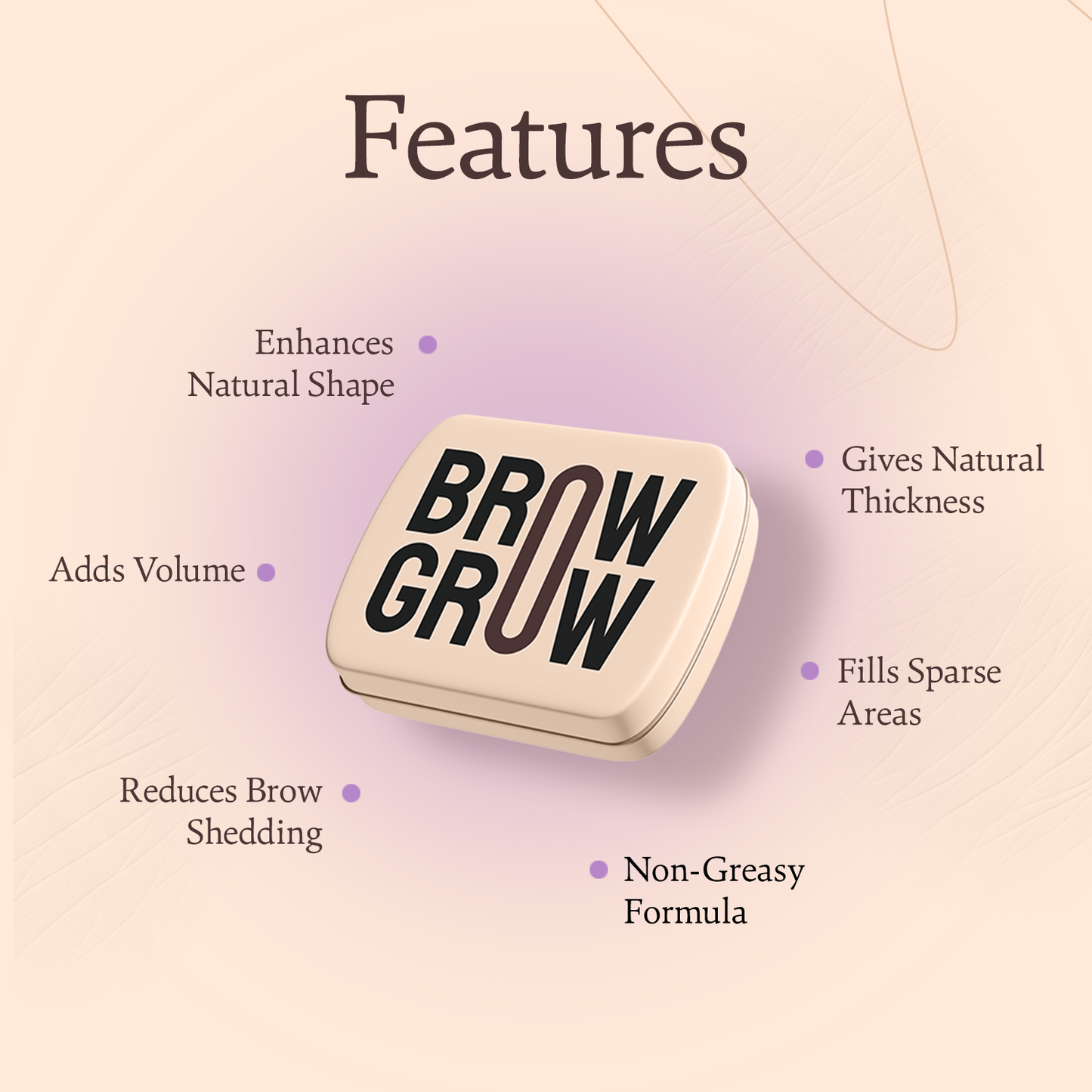 Brow Grow - Brow Growth Wax For Fuller Brows (20g)