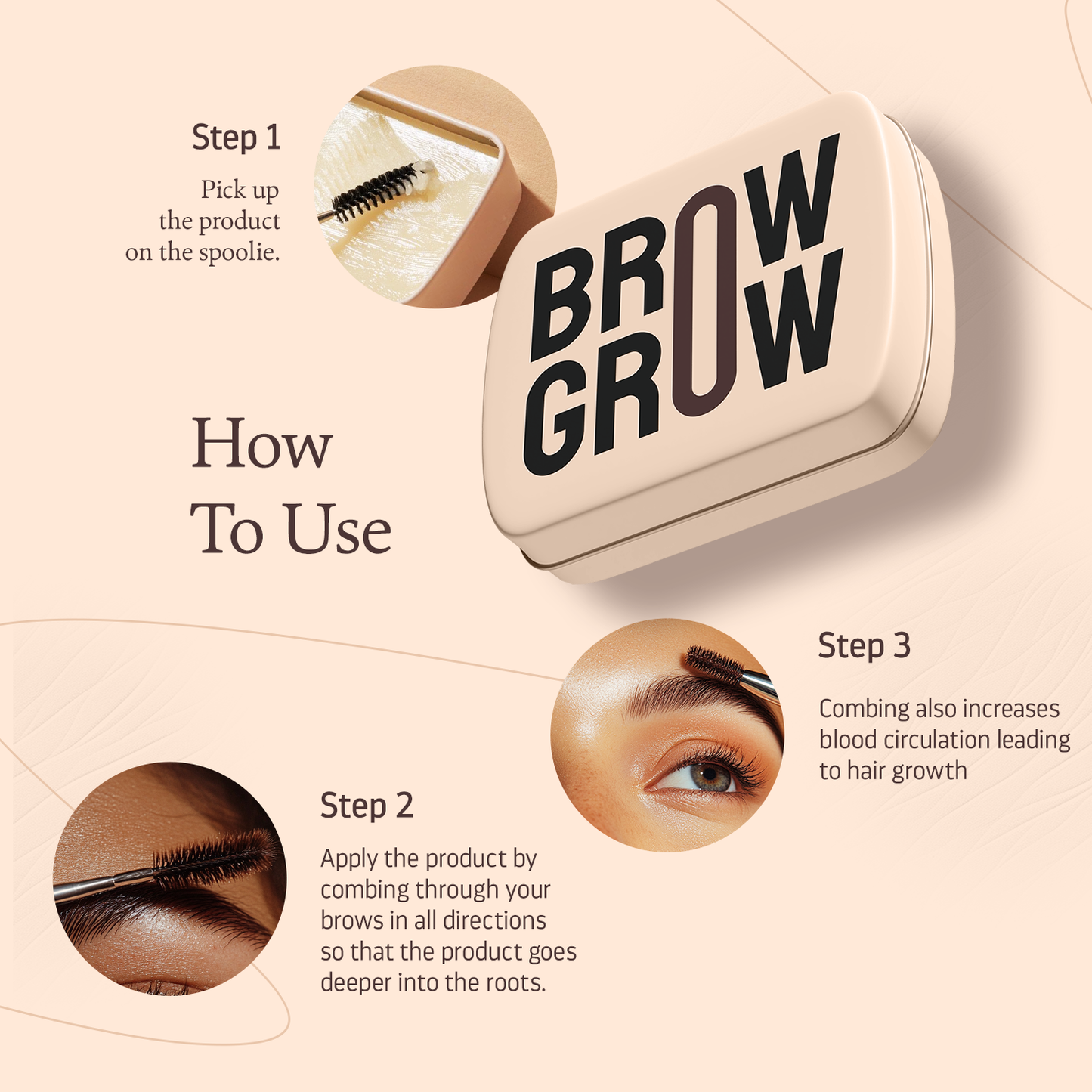 Brow Grow - Brow Growth Wax For Fuller Brows (20g)