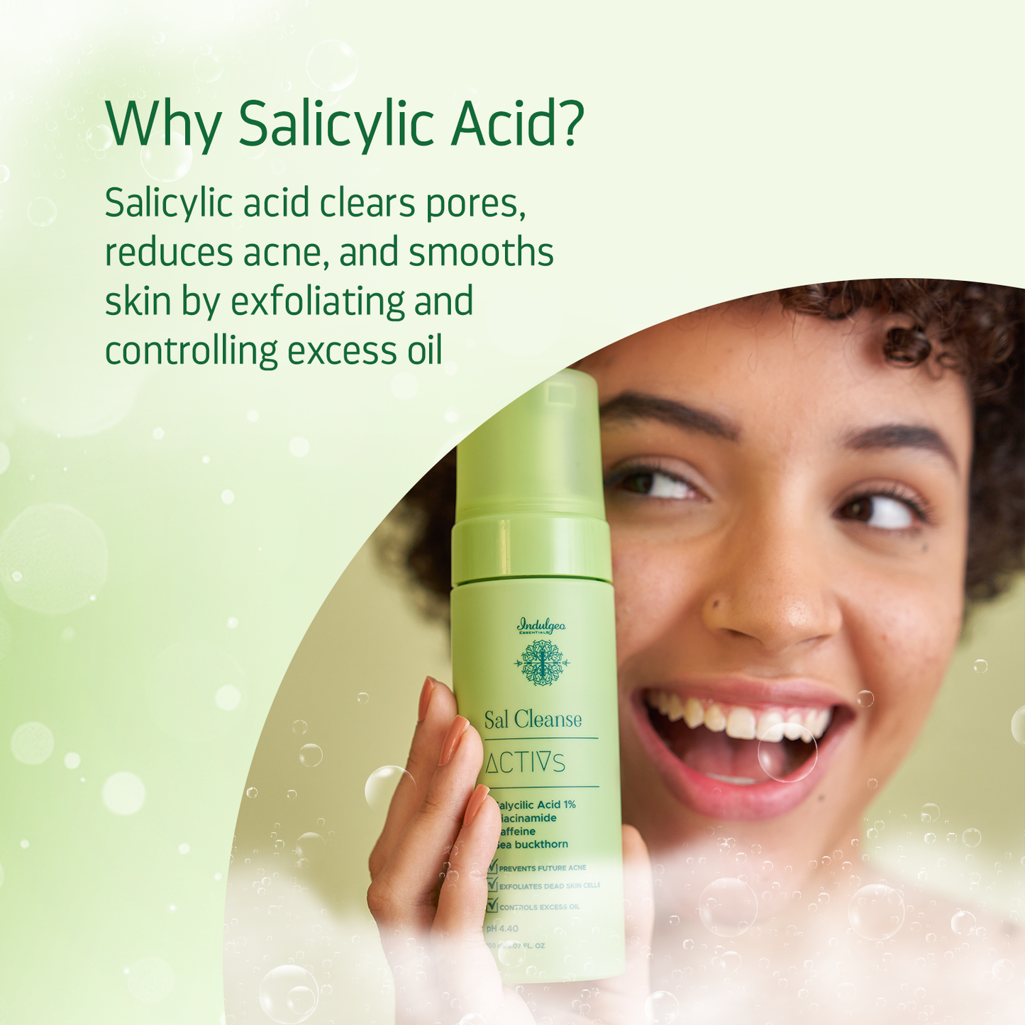 SAL CLEANSE - Foaming Face Wash With Salicylic Acid 1%