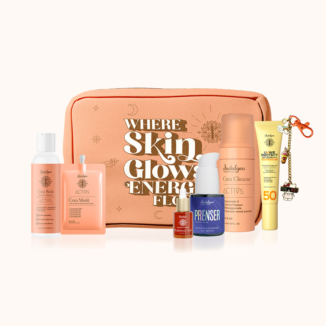 Travel Set - Mini Discovery Kit (Mini Cera Wash 50ml + Cera Moist 9ml + Hyaluronic Acid 6ml + Mini Prenser 20ml + Cera Cleanse 50ml + Mini Sunscreen 10 gm)