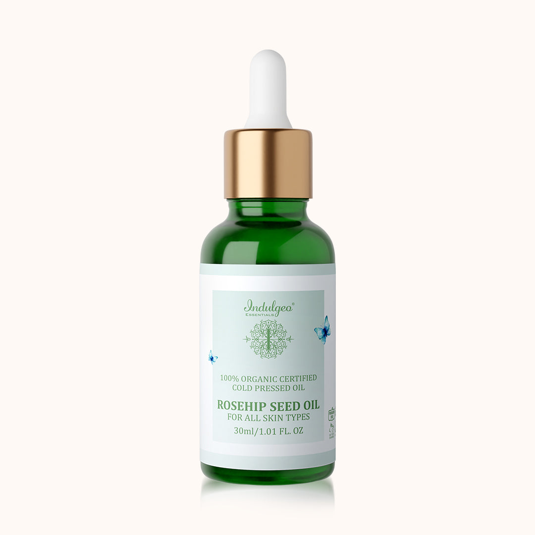 Rosehip Oil - 100% Cold Pressed Oil for Repair & Brightening (30ml)