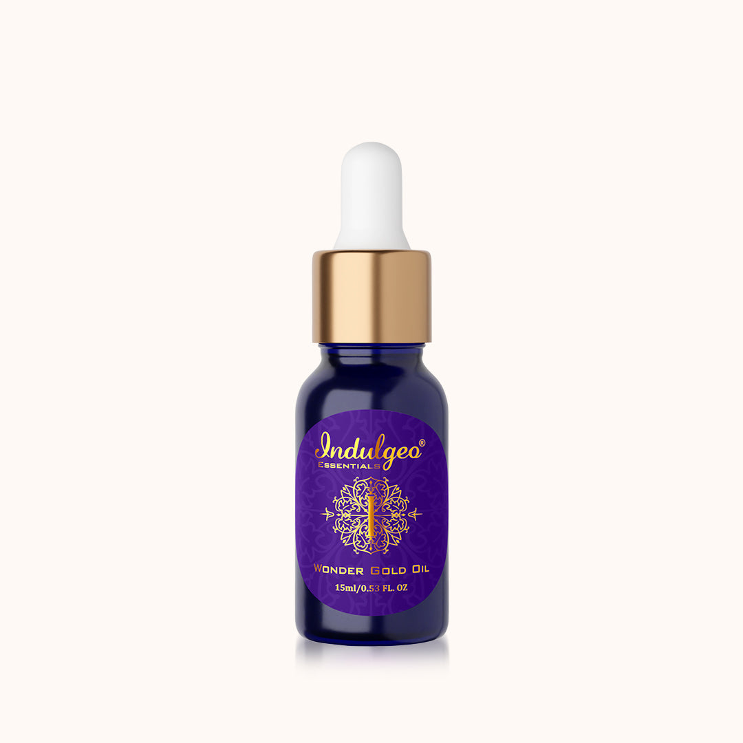 Wonder Gold Oil with 24K Gold Flakes - For Sensitive Skin