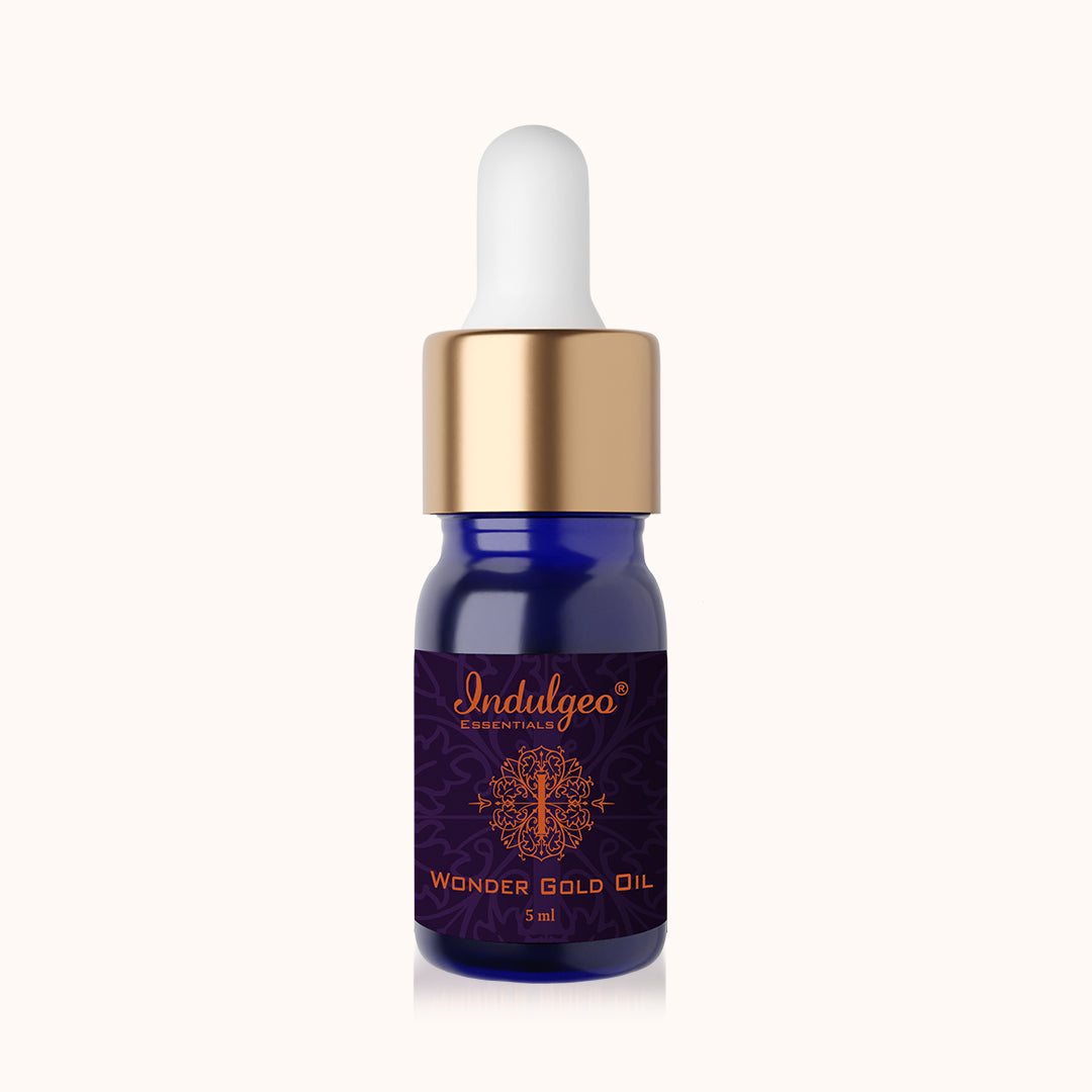 Wonder Gold Oil with 24K Gold Flakes - For Sensitive Skin