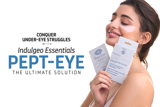 Conquer Under-Eye Struggles with Indulgeo Essentials' PEPT-EYE: The Ultimate Solution