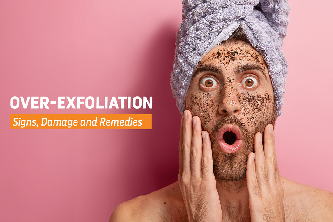 Can You Over-Exfoliate Your Skin? Signs, Damage, and Remedies