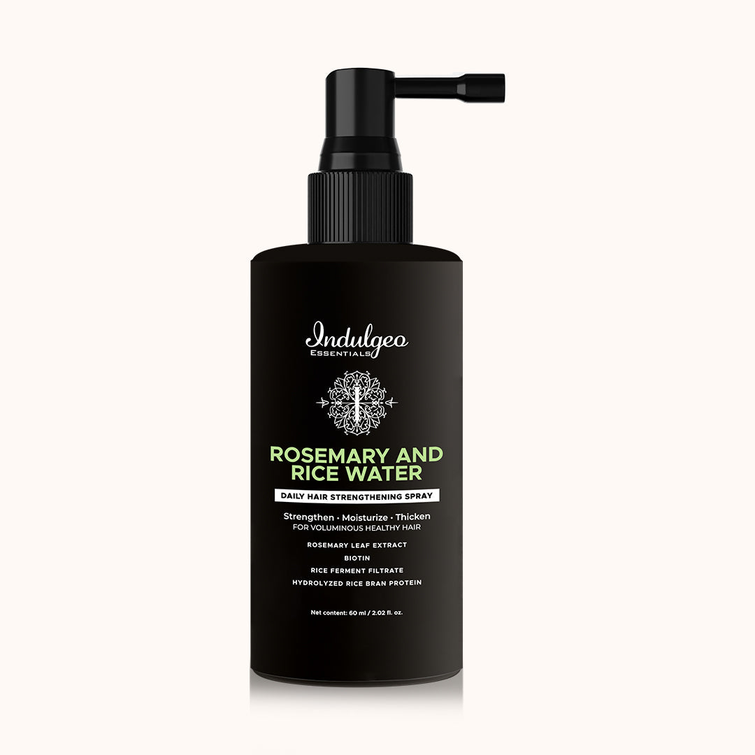 Rosemary & Rice Water Hair Spray Mist For Strengthening & Growth