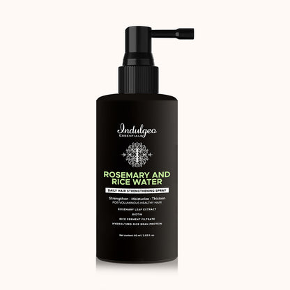 Rosemary & Rice Water Hair Spray Mist For Strengthening & Growth
