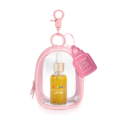 Rose Gold Oil With 24k Gold Flakes