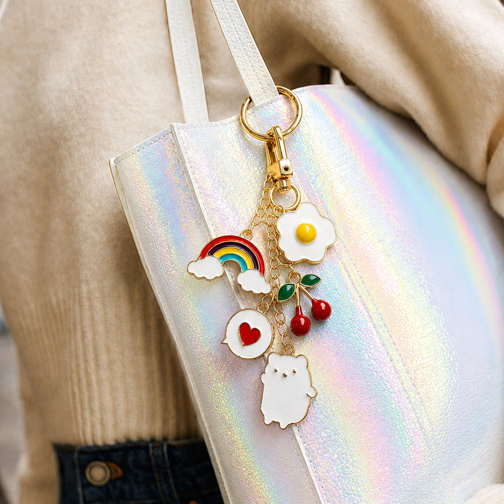 Indulgeo Essentials Bag Charm Keychain