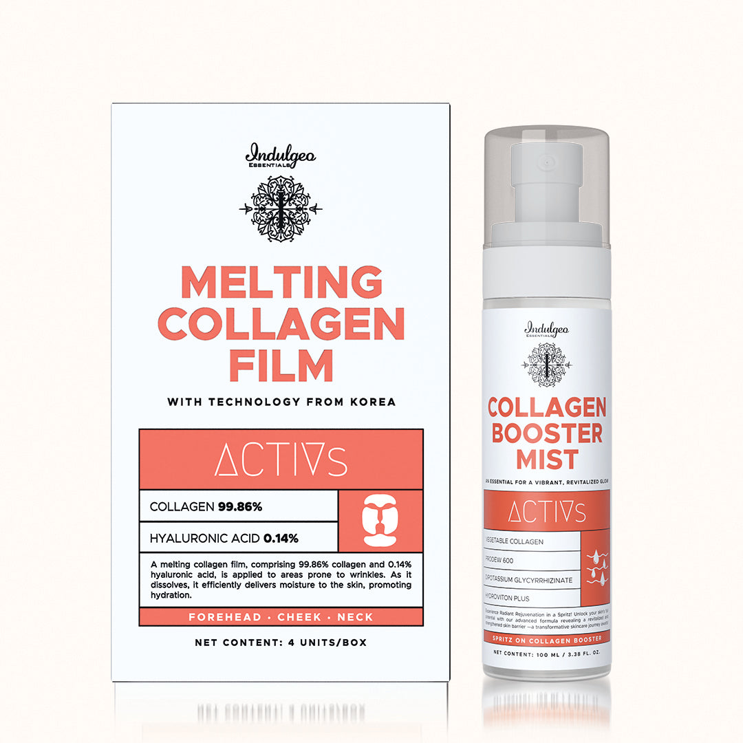 COMBO: Collagen Booster Mist + Melting Collagen Film (4 Sachets)