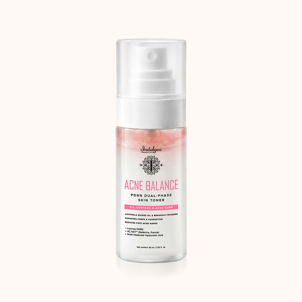 Acne Balance PDRN Dual Phase Skin Toner with 13-Molecular Hyaluronic A ...