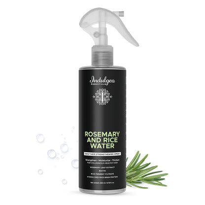 Rosemary & Rice Water Mist For Hair Strengthening