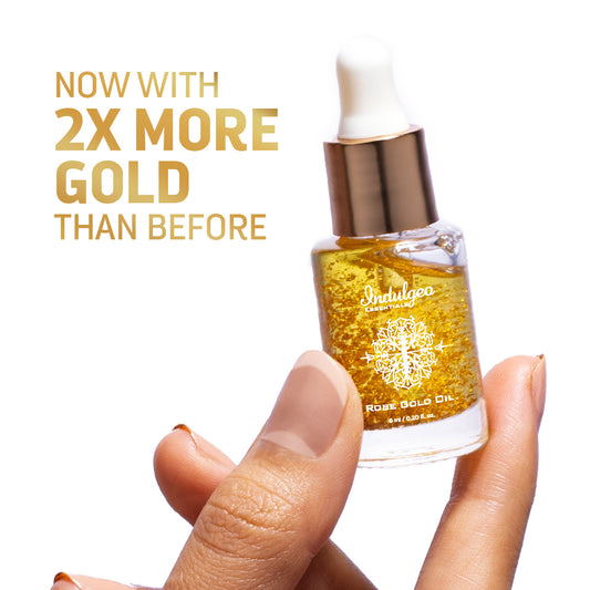 Rose Gold Oil - 6ml | With 2X More Gold