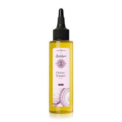Onion & Pepper Hair Oil For Hair Regrowth (100ml)
