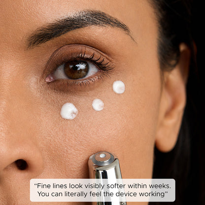 EYES ON DUTY - 5% Volufiline™ Gel with Precision EMS Eye Device  for Under-Eye Volume and Brightening