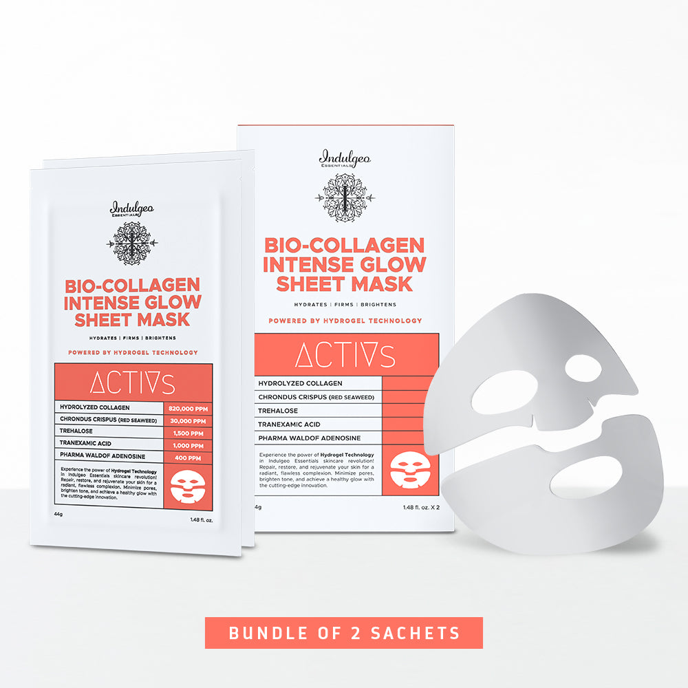 Bio Collagen Intense Glow Hydrating Overnight Sheet Mask