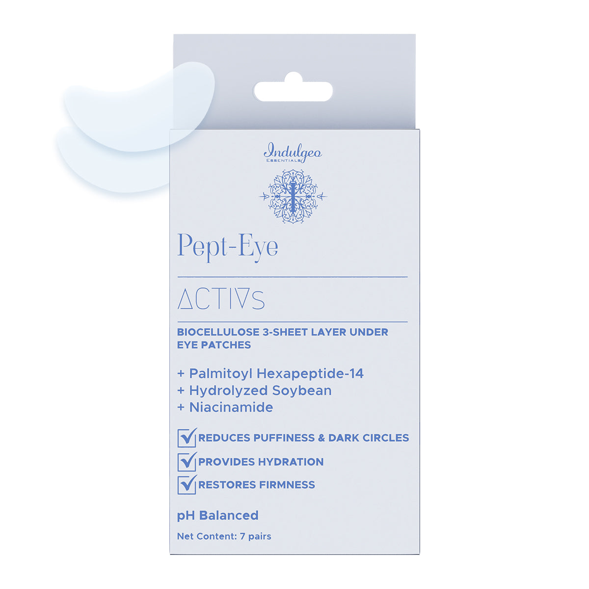 Pept Eye - Biocellulose 3-Sheet Layer Under Eye Patches