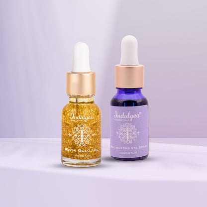 Combo-Rose Gold Oil+Rejuvenating Eye Serum