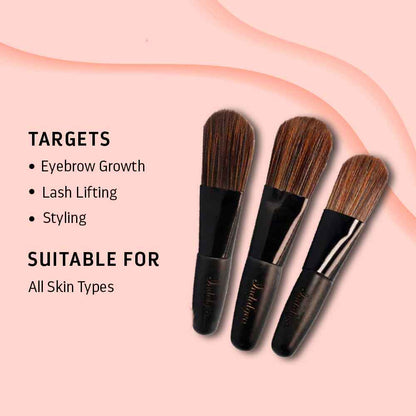 Face Pack Brushes pack of 3