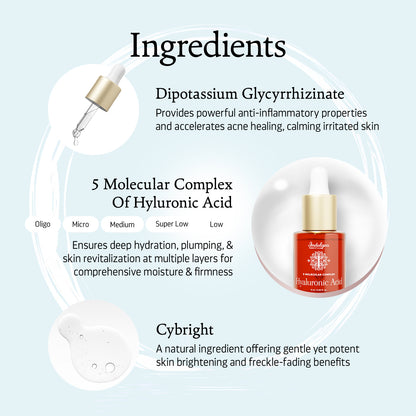 Hyaluronic Acid - 5 Molecular Complex For Deep Hydration & Plump Skin