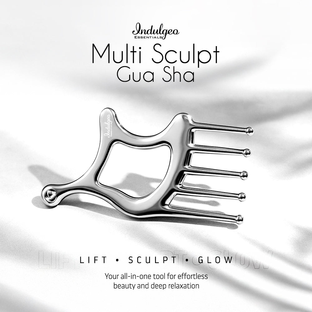 Multi Sculpt Gua Sha - Face, Neck & Scalp Massage Tool