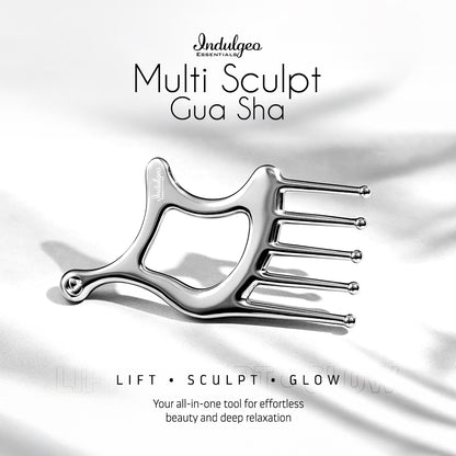 Multi Sculpt Gua Sha - Face, Neck & Scalp Massage Tool