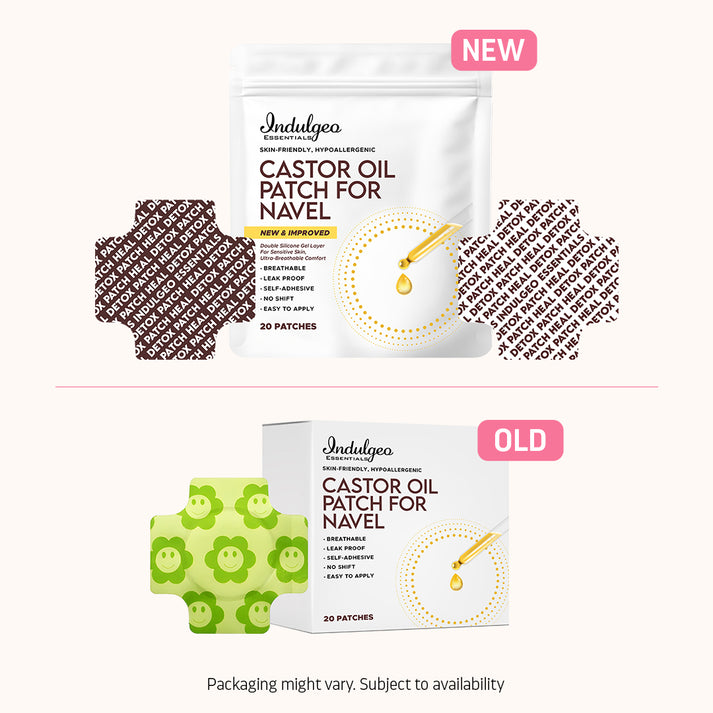 Navel Stick On Patches for Castor Oil (20 units) – Indulgeo Essentials