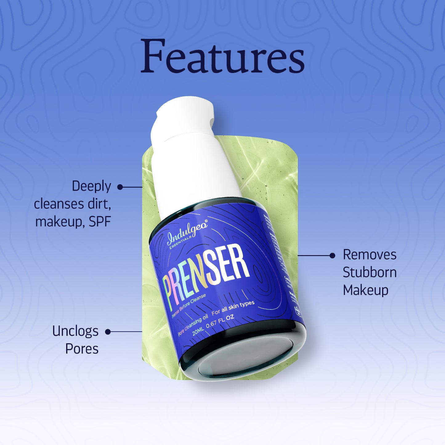 Prenser Mini – Pre Cleansing Makeup Removal Oil (20mL)