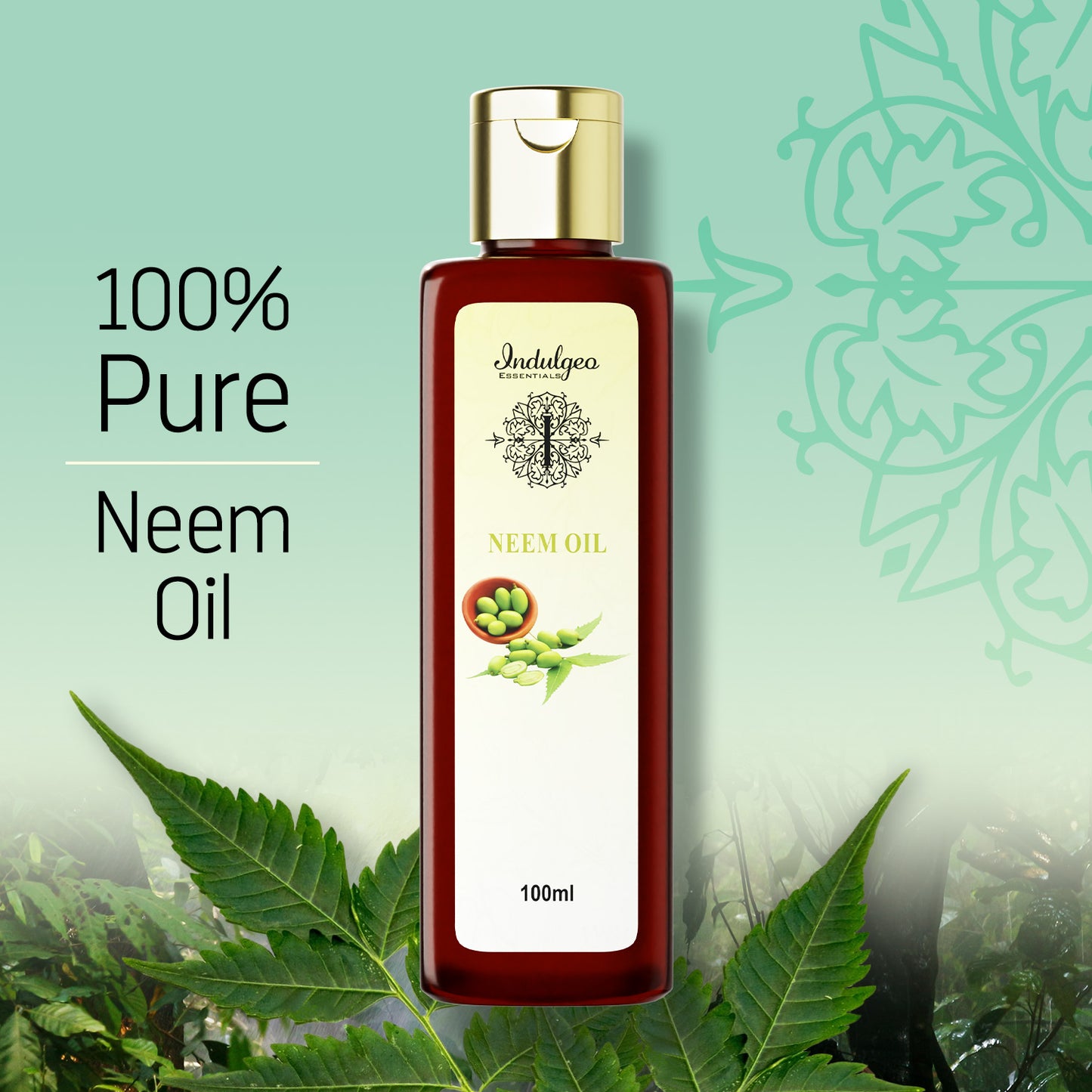 100% Cold Pressed Anti Bacterial Neem Oil