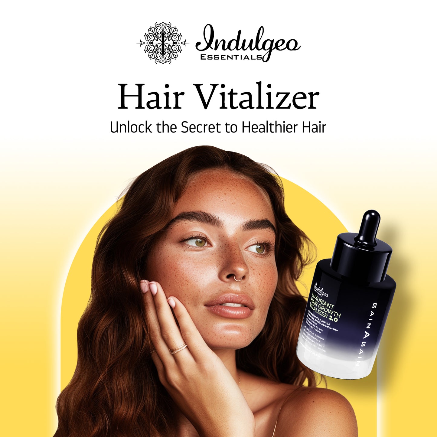 Luxuriant Hair Vitalizer 2.0 | Anti Hairfall Non Oily Hair Growth Serum
