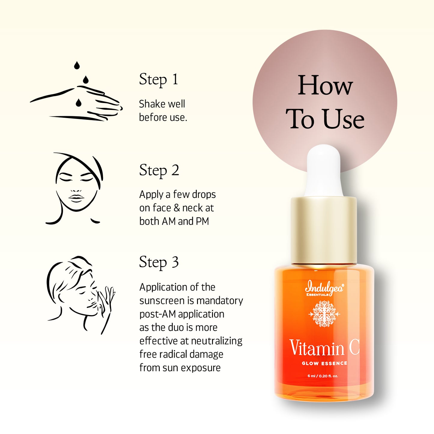 MINI 15% Vitamin C Glow Essence - 6 mL