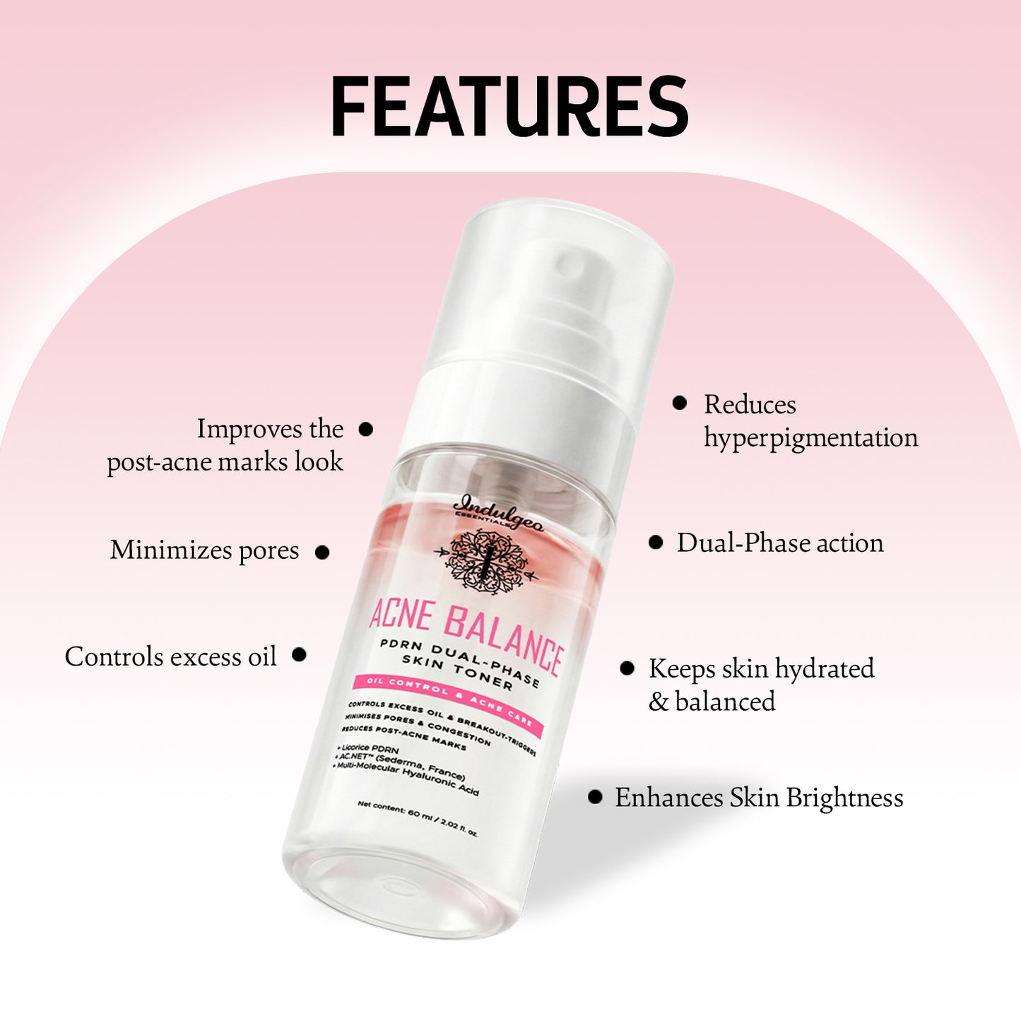 Acne Balance PDRN Dual Phase Skin Toner