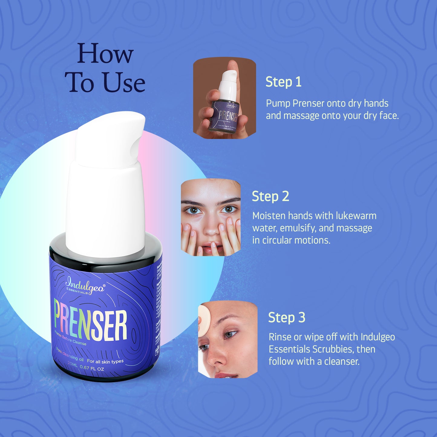 Prenser Mini – Pre Cleansing Makeup Removal Oil (20mL)