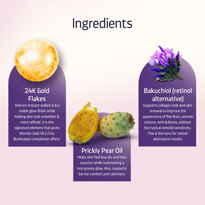 Indulgeo Essentials Wonder Gold Oil 2.0