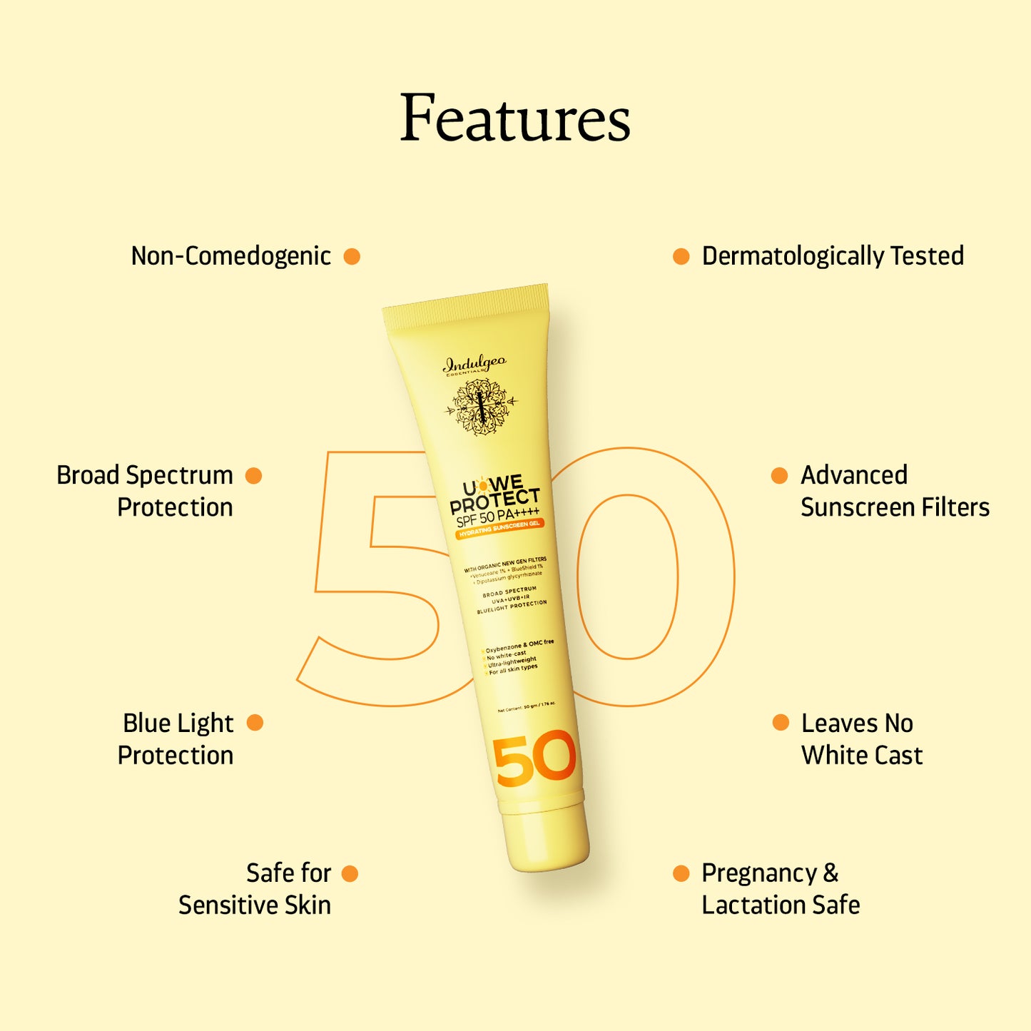 U-We Protect Ultra Light Broad Spectrum Sunscreen Gel