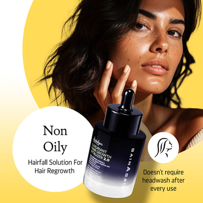 BYOB- Luxuriant Hair Vitalizer 2.0 | Anti Hairfall Non Oily Hair Growth Serum