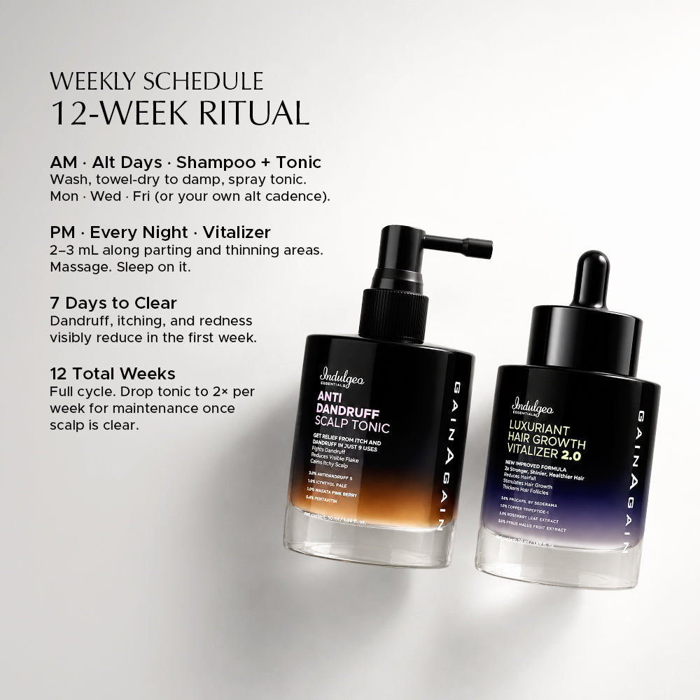 Hair Growth Combo - Anti Dandruff Scalp Tonic + Hair Vitalizer 2.0