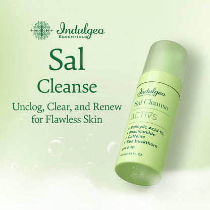 MINI SAL CLEANSE - Foaming Face Wash With Encapsulated Salicylic Acid 1% (50ml)